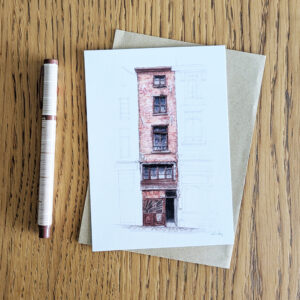 Carte A6 – Bruxelles – La Plus Petite Maison de Bruxelles