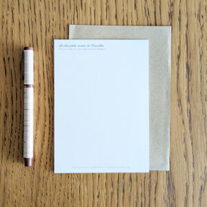 Carte A6 – Bruxelles – La Plus Petite Maison de Bruxelles