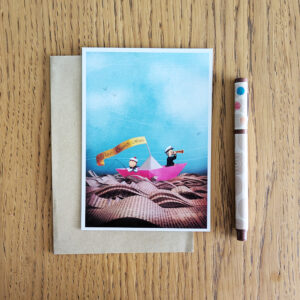 Carte A6-C&rsquo;est pas l&rsquo;homme qui prend la mer…