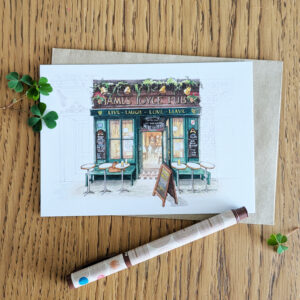 Carte postale A6 – James Joyce Pub