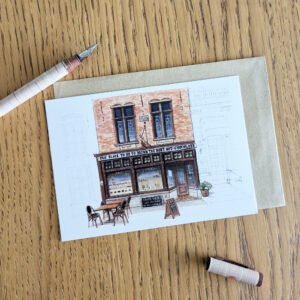 Carte A6 Bruges Old Chocolate House