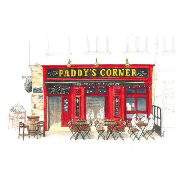 Carte postale A6 - Paddy's Corner – Image 3