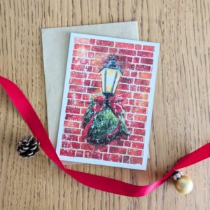 Carte A6-Noël-Lanterne