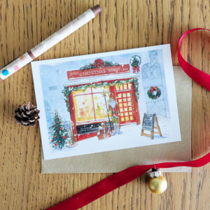 Carte A6- Ironbridge Christmas shop