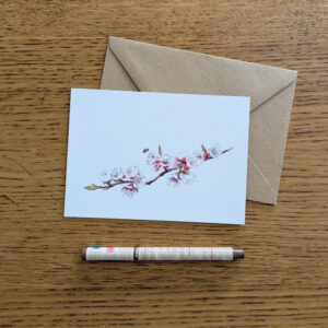 Carte Postale A6 – Fleur d&rsquo;abricotier