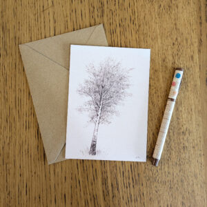 Carte Postale A6 - Bouleau