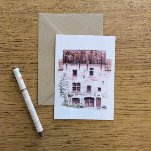 Carte A6 -Pérouges - le Grenier à sel